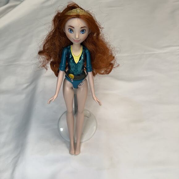 Disney Princess Doll Lot of 4 - Rapunzel Moana Snow White Merida - Hasbro/Mattel - Picture 10 of 10